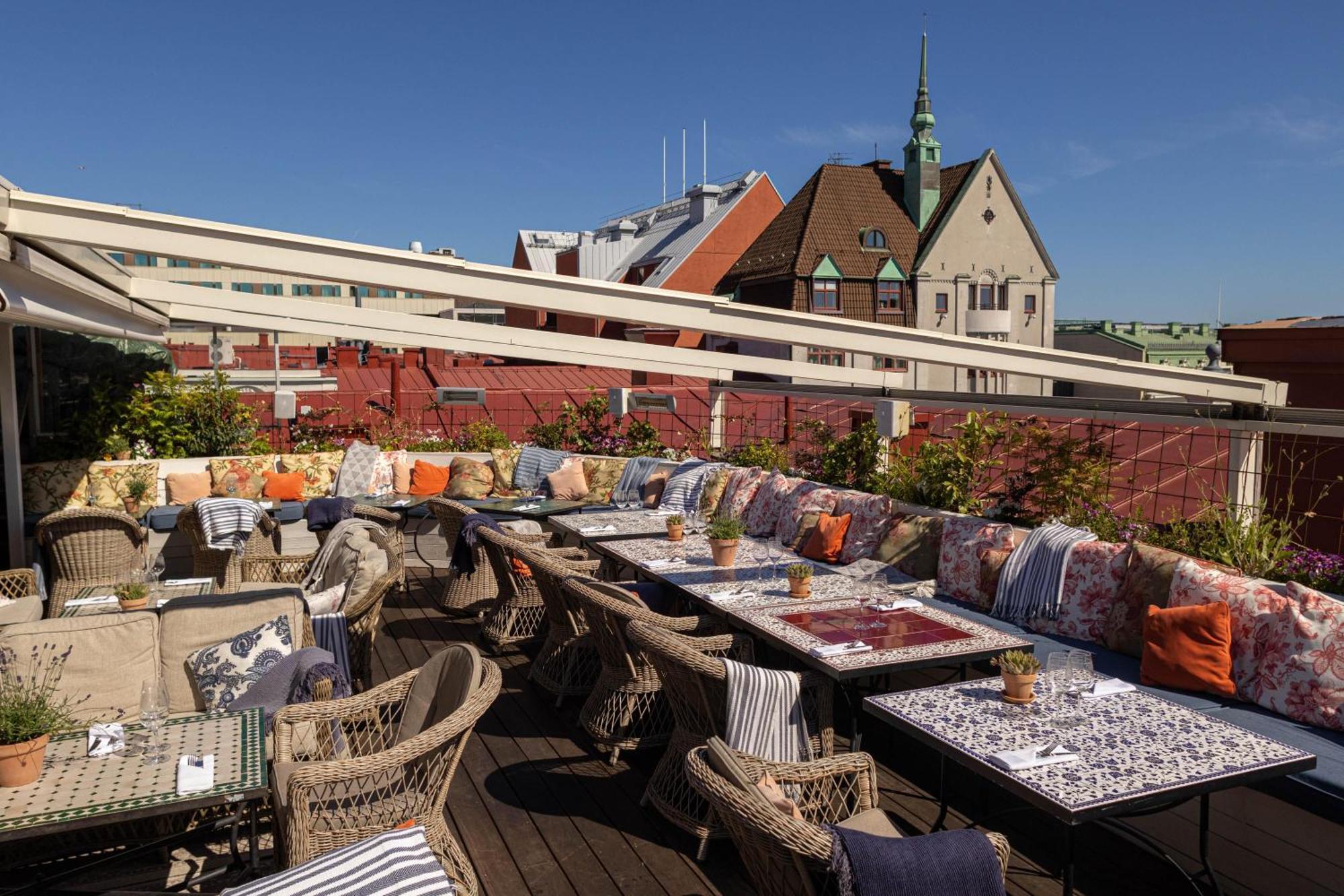 Hotel Pigalle Gothenburg Ngoại thất bức ảnh The rooftop terrace